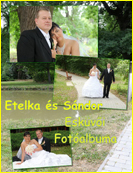 Esküvői fotókönyv Ritmusfoto, Piti István, Kis Anita Gyöngyi, Esküvőfotós